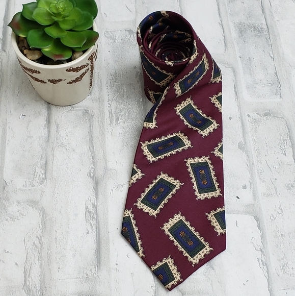 Clay Brooke 100% Silk Necktie - Picture 2 of 10